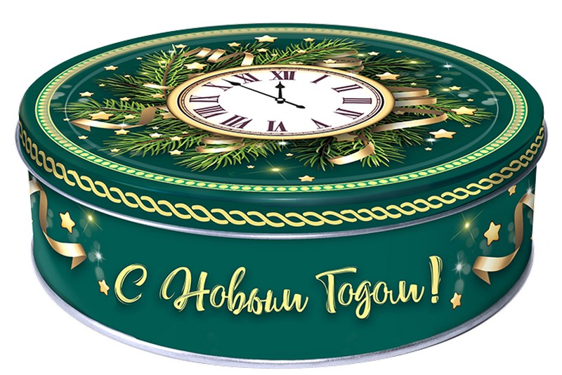 сладкий новогодний подарок Старинные часы